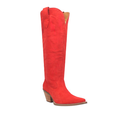 Dingo Ladies Thunder Road Red Tall Western Boots DI597-BK