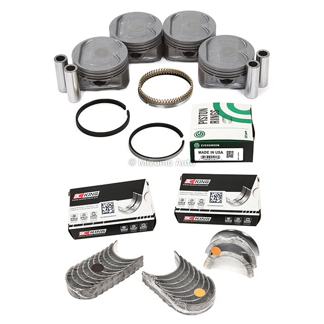 Juego completo de juntas pistones rodamientos aptos 01-03 Mercury Cougar Ford Escort Foto 3 de 4