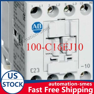 1PCS New Allen-Bradley 100-C16EJ10 Contactor, 24v DC Coil