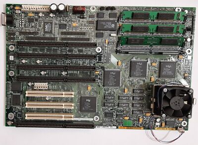 Intel Premiere/PCI II (Plato) ISA Socket 5 Motherboard + Pentium 75MHz + 16MB RAM