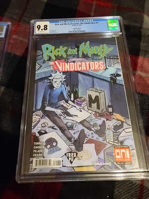 Rick and Morty Vindicators 1 Fried  Pie Variant CGC 9.8
