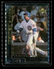 Vintage 2000 UPPER DECK OVATION CENTER STAGE Baseball Card CS10 SAMMY SOSA Cubs