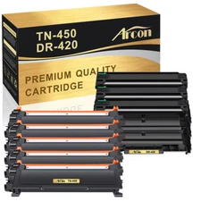 TN450 Toner DR420 Drum Unit Compatible with Brother MFC-7240 HL-2270DW 7360N Lot