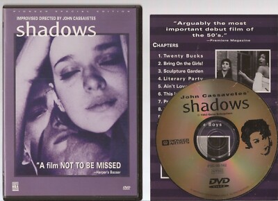 Shadows (DVD 1998) U.S. Issue John Cassavetes Classic Ben