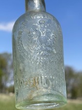 Unique bottle from 1872. Moscow Polytechnic Exhibition. Ludwig Marks.