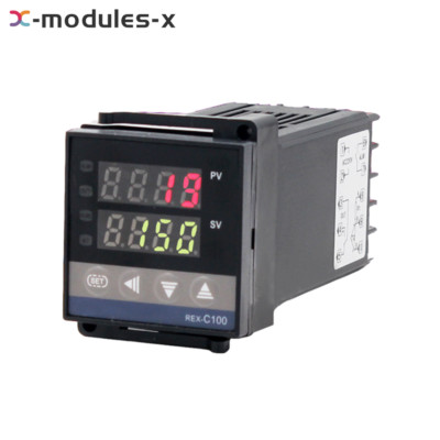 REX-C100 Digital LED Temperature Controller Thermocouple Output Relay K -Type