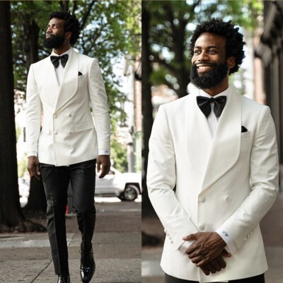 Men Suits Regular Fit Shawl Lapel Formal Tuxedos Formal Dinner Double Breasted | eBay Men Suits Regular Fit Shawl Lapel Formal Tuxedos Formal Dinner Double Breasted | eBay