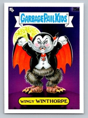 2022 Topps Garbage Pail Kids Book Worms Series 1 WINGY WINTHORPE #25a