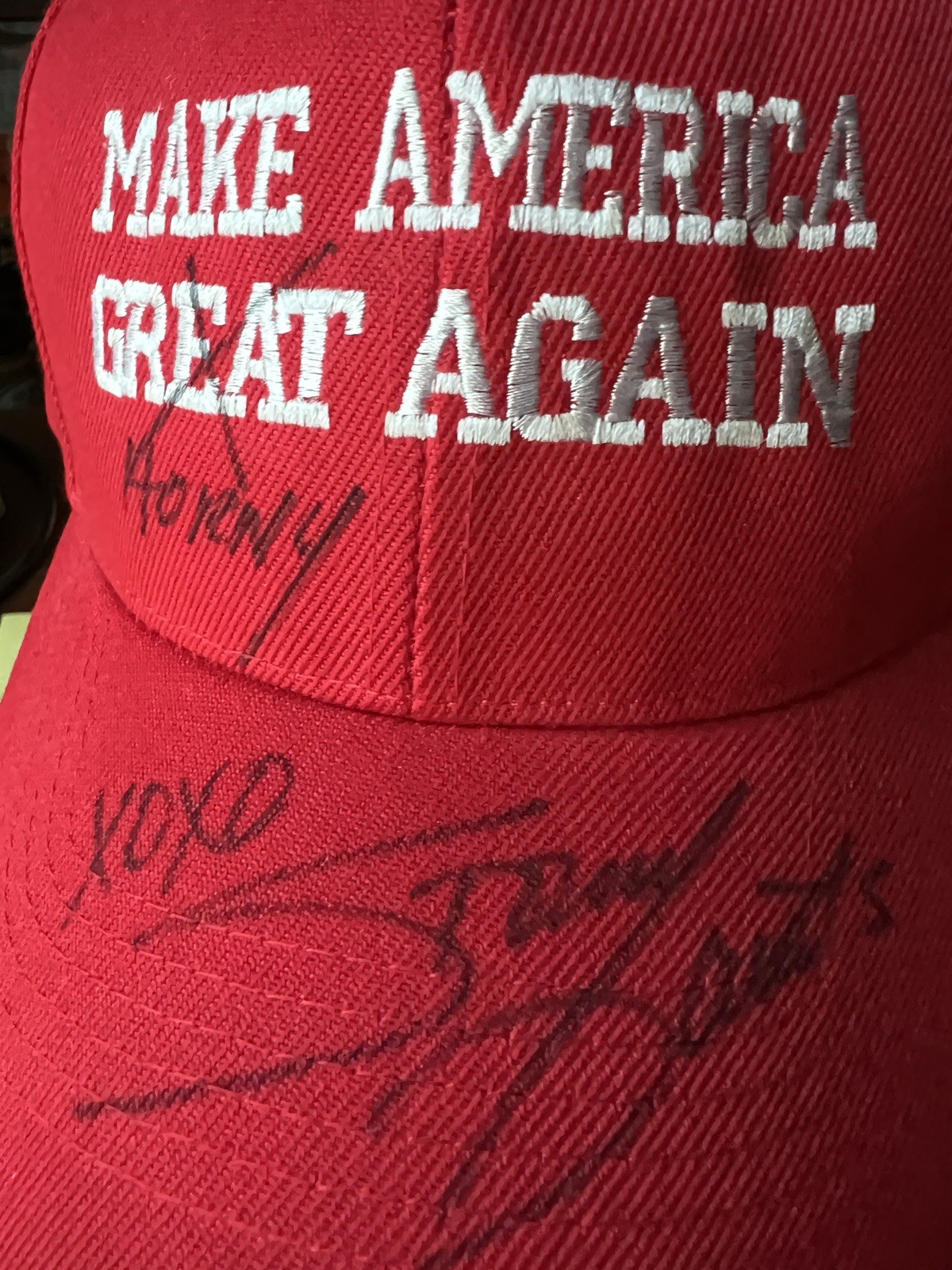 Stormy Daniels MAGA Autographed Hat— “Make America Horny Again" MAHA