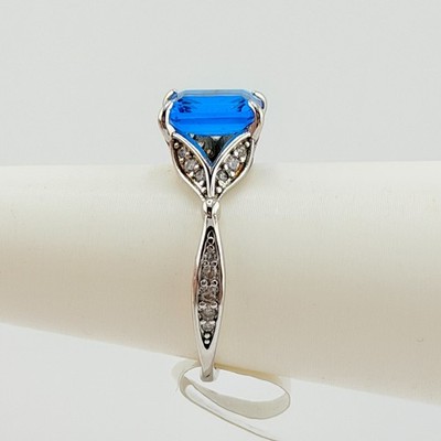 Bomb Party RBP2860 Mermaid Tail Sterling Club on .925 Silver Sz 9 Ring RETRO