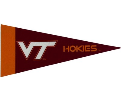 Virginia Tech Hokies Mini Pennant 4'' x 9'' ACC Felt Flag Basketball NCAA New