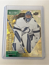 Andrei Vasilevskiy 2023-24 Allure Golden Goalies Green #GG-11 /249 - Vezina!!!
