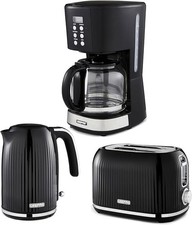 1.5L Filter Coffee Machine, 1.7L Electric Kettle & 2 Slice Toaster Combo Set