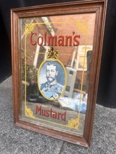 Colmans Mustard Bar Mirror