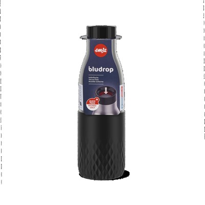 Trinkflasche BLUDROP  schwarz