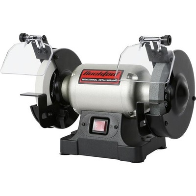 BUCKTOOL 6-Inch low-Speed Bench Grinder Power Tools, Wobble-free Wheel Grinder