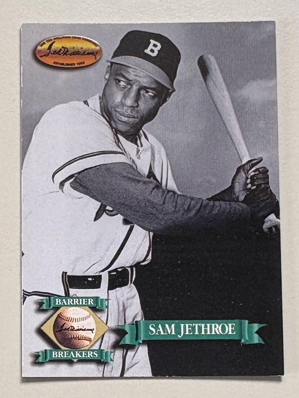 1993 Ted Williams Card Company - Sam Jethroe #137