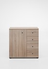 4 Drawer  Sideboard oak/4 Drawer Chest oak