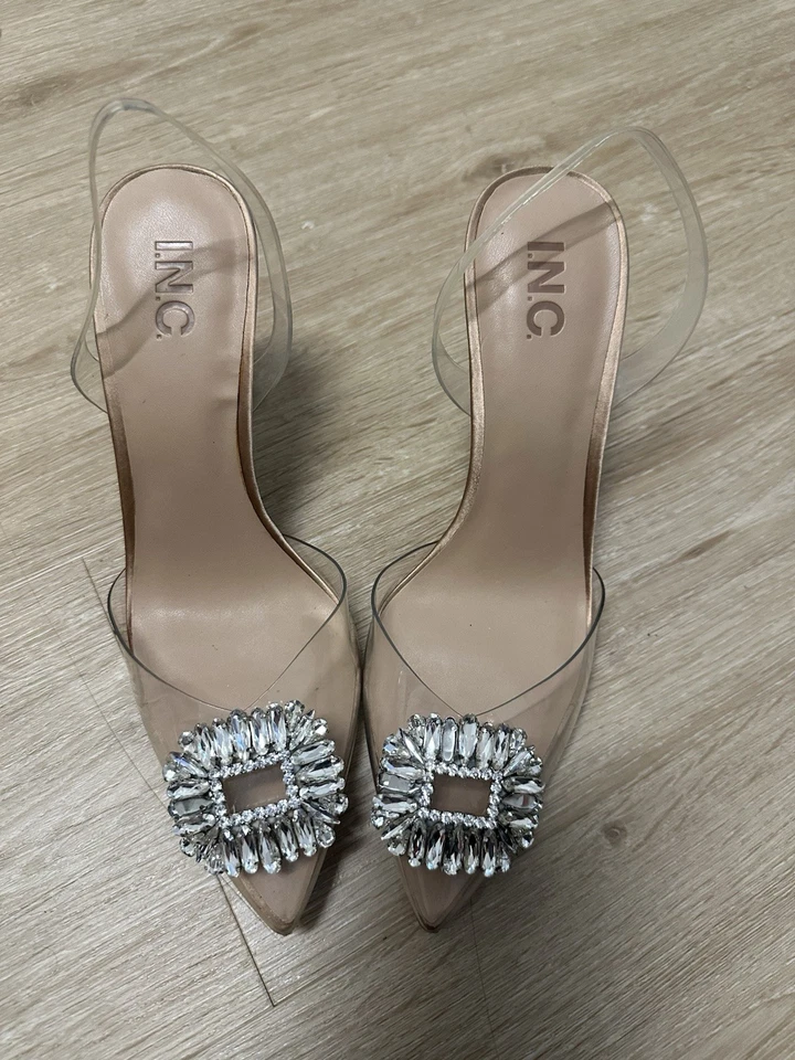 Tacones Inc Rihnestone para mujer Foto 2 de 4