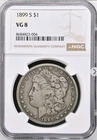 1899 S Morgan Silver Dollar NGC VG 8 Bx1 14