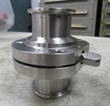 💥2-3/8" ID x 3" OD STAINLESS STEEL BUTTERFLY VALVE 316L S0720