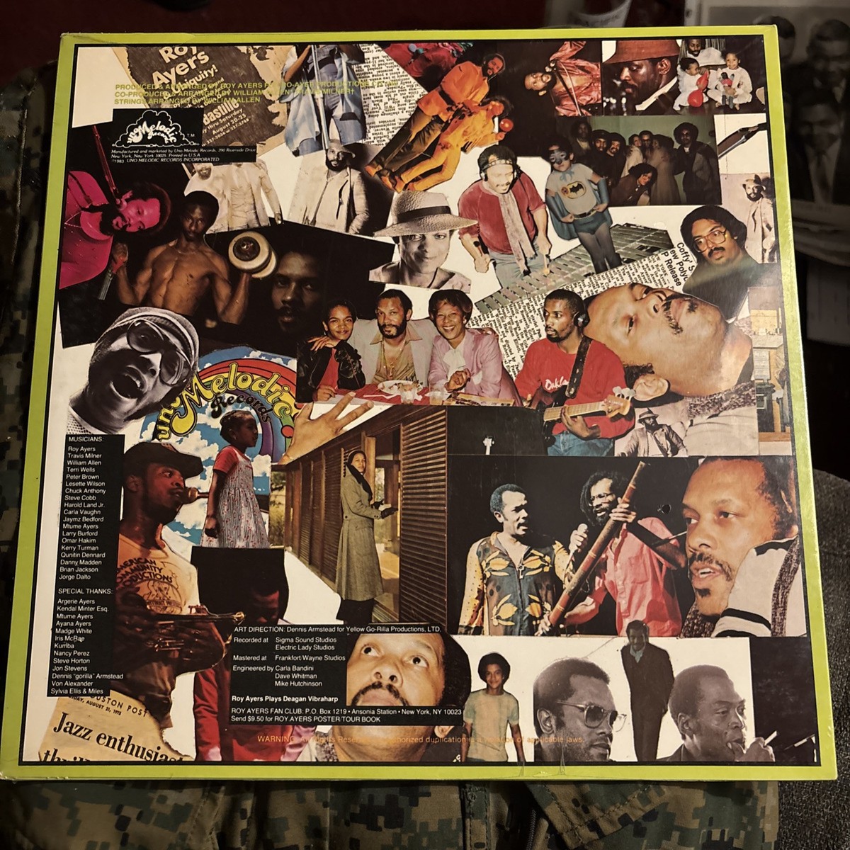ROY AYERS Lots Of Love LP UNO MELODIC RECORDS UM-8002 US 1983 JAZZ