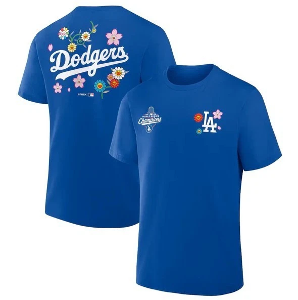 Dodgers x Murakami World Series Champions 2025 T-Shirt Youth & Adult - Image 2 of 4