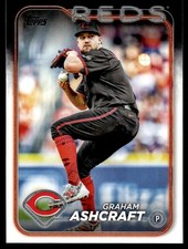 Graham Ashcraft 2024 Topps #652 Cincinnati Reds 26940 Baseball Card