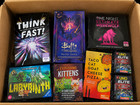 Curated Friends Game Night Mystery Box Board &Card Game Bundle Party Game Lot5+