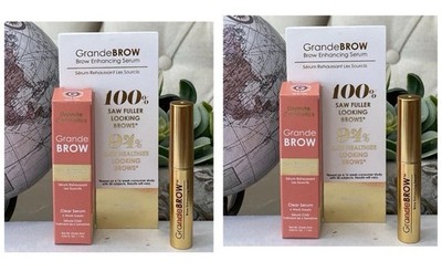 2 Grande Cosmetics  GrandeBROW  Brow Enhancing Serum (0.03 fl oz/1 mL) Clear