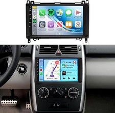 9"Autoradio For Mercedes-Benz B200 2004-12 Android 15 GPS WIFI Navi 2+32GB+KAM