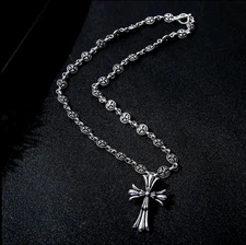 Chrome Hearts Cross Pendant Necklace 60 cm (1-2 Weeks To Ship)