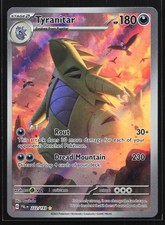 Tyranitar 222/193 Paldea Evolved Illustration Rare Holo Pokemon Card