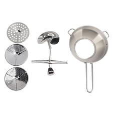 Manual Vegetable Mill Stainless Steel Food Rotary Mill Strainer Potato Strawberr