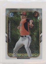 2015 Bowman The Farm's Finest Chrome Mini Shimmer Refractor Hunter Harvey 0wq