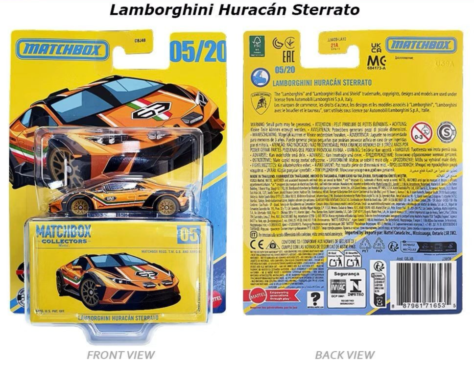 INHAND 2026 MATCHBOX COLLECTORS - 2020 CHEVY CORVETTE