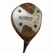 Vintage Antique Golf Club Wood Putters Iron MacGregor 2 44.5"