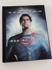 Man of Steel Blu-Ray DVD 2013, 3-Disc Set Target Exclusive Lenticular Digibook