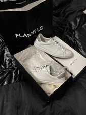 Authentic Gucci Ace White Leather Sneakers Size 8uk/42eu Unisex 550£RRP