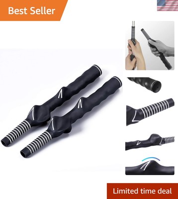 2-Pack Golf Grip Training Aids for Women & Kids - Comfortable and Eco-Friendly