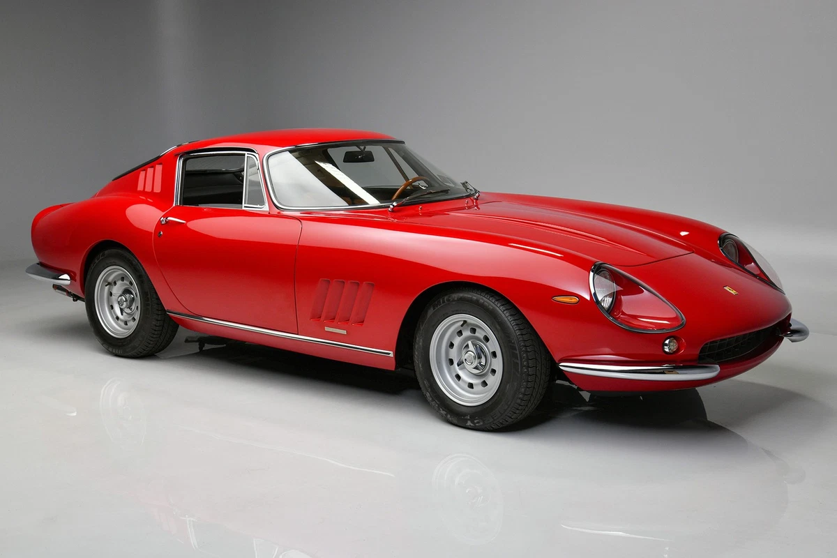 Make your best guess for the final price of this Ferrari 275. The stunning sports car is powered by the original 3.3-liter V12 engine. The deal includes its original tool bag and brochure.
