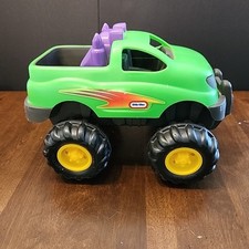 Little Tikes Rugged Riggz Monster Truck Verde Todoterreno Juguete 4 X 4 De Colección