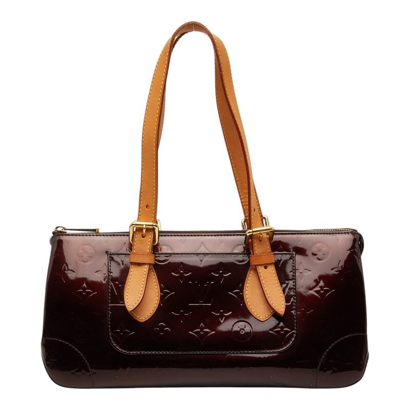 Louis Vuitton Monogram Vernis Rosewood Avenue Shoulder Bag M93510 Amarant Purple