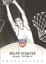 2012-13 Leaf #DS1 Dolph Schayes - BSK