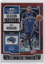 2023 Contenders Optic Season Ticket International Red Prizm Jett Howard #99 1f8v