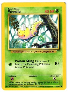 Weedle 69 102 | eBay