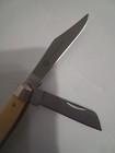 Schrade Classic 8OTY First Production Run 3 Blade Pocket Knife Yellow K2 — photo 6