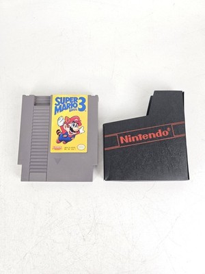 Super Mario Bros. 3 Nintendo NES Game With Dust Sleeve Authentic 