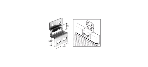 CRL L5791 Screen and Storm Window Top Hanger - Carded - Picture 2 of 4