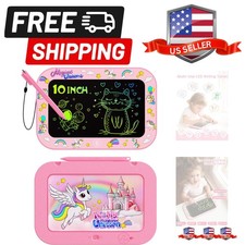 LCD Writing Tablet for Kids, 10 inch Colorful Doodle Board Drawing Tablet, Ed...